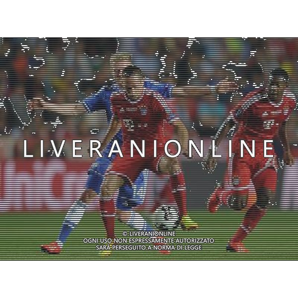 2013.08.30 PRAGA PILKA NOZNA SUPER PUCHAR EUROPY 2013 FOOTBALL UEFA SUPERCUP 2013 FC BAYERN MONACHIUM - FC CHELSEA LONDYN N/Z FRANCK RIBERY ANDRE SCHURRLE FOTO LUKASZ LASKOWSKI / PRESSFOCUS NEWSPIXPL --- Newspix.pl AG ALDO LIVERANI SAS ONLY ITALY *** Local Caption *** www.newspix.pl mail us: info@newspix.pl call us: 0048 022 23 22 222 --- Polish Picture Agency by Ringier Axel Springer Poland