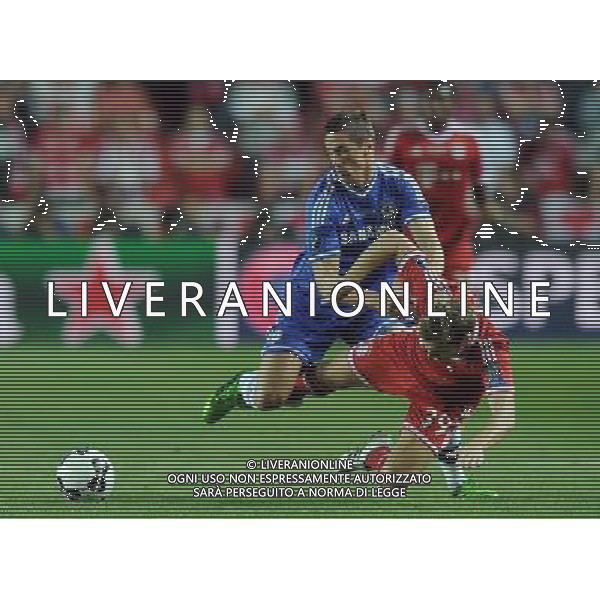 2013.08.30 PRAGA PILKA NOZNA SUPER PUCHAR EUROPY 2013 FOOTBALL UEFA SUPERCUP 2013 FC BAYERN MONACHIUM - FC CHELSEA LONDYN N/Z FERNANDO TORRES TONI KROOS FOTO LUKASZ LASKOWSKI / PRESSFOCUS NEWSPIXPL --- Newspix.pl AG ALDO LIVERANI SAS ONLY ITALY *** Local Caption *** www.newspix.pl mail us: info@newspix.pl call us: 0048 022 23 22 222 --- Polish Picture Agency by Ringier Axel Springer Poland