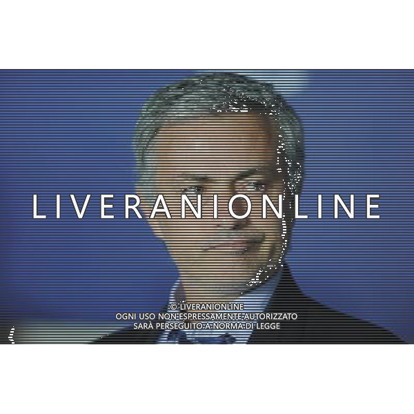 2013.08.30 PRAGA PILKA NOZNA SUPER PUCHAR EUROPY 2013 FOOTBALL UEFA SUPERCUP 2013 FC BAYERN MONACHIUM - FC CHELSEA LONDYN N/Z JOSE MOURINHO (TRENER, HEAD COACH) FOTO LUKASZ LASKOWSKI / PRESSFOCUS NEWSPIXPL --- Newspix.pl AG ALDO LIVERANI SAS ONLY ITALY *** Local Caption *** www.newspix.pl mail us: info@newspix.pl call us: 0048 022 23 22 222 --- Polish Picture Agency by Ringier Axel Springer Poland