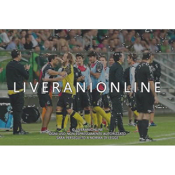 POLSKA WROCLAW 29 08 2013 STADION MIEJSKI aleja SLASKA 1 SEZON 2013 2014 UEFA LIGA EUROPY REWANZOWY MECZ CZWARTEJ RUNDY ELIMINACYJI LIGI EUROPY WKS SLASK WROCLAW v SEVILLA FC N Z IVAN RAKITIC sevilla fc 11 radosc po gol bramka joy after goal celebrates after scoring goal SEBASTIAN BOROWSKI Newspix pl POLAND WROCLAW 29 08 2013 STADIUM MUNICIPAL avenue SLASKA 1 SEASON 2013 2014 UEFA EUROPA LEAGUE SECOND LEG FOURTH QUALIFYING ROUND LEAGUE EUROPE MATCH WKS SLASK WROCLAW v SEVILLA FC --- Newspix.pl AG ALDO LIVERANI SAS ONLY ITALY *** Local Caption *** www.newspix.pl mail us: info@newspix.pl call us: 0048 022 23 22 222 --- Polish Picture Agency by Ringier Axel Springer Poland