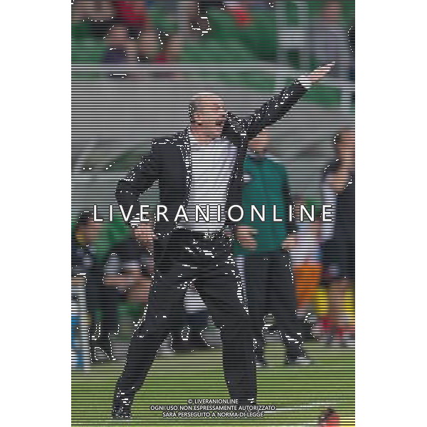 POLSKA WROCLAW 29 08 2013 STADION MIEJSKI aleja SLASKA 1 SEZON 2013 2014 UEFA LIGA EUROPY REWANZOWY MECZ CZWARTEJ RUNDY ELIMINACYJI LIGI EUROPY WKS SLASK WROCLAW v SEVILLA FC N Z STANISLAV LEVY slask wroclaw head coach SEBASTIAN BOROWSKI Newspix pl POLAND WROCLAW 29 08 2013 STADIUM MUNICIPAL avenue SLASKA 1 SEASON 2013 2014 UEFA EUROPA LEAGUE SECOND LEG FOURTH QUALIFYING ROUND LEAGUE EUROPE MATCH WKS SLASK WROCLAW v SEVILLA FC --- Newspix.pl AG ALDO LIVERANI SAS ONLY ITALY *** Local Caption *** www.newspix.pl mail us: info@newspix.pl call us: 0048 022 23 22 222 --- Polish Picture Agency by Ringier Axel Springer Poland