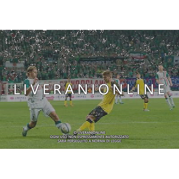 POLSKA WROCLAW 29 08 2013 STADION MIEJSKI aleja SLASKA 1 SEZON 2013 2014 UEFA LIGA EUROPY REWANZOWY MECZ CZWARTEJ RUNDY ELIMINACYJI LIGI EUROPY WKS SLASK WROCLAW v SEVILLA FC N Z KRZYSZTOF OSTROWSKI slask wroclaw 2 ALBERTO MORENO PEREZ sevilla fc 16 SEBASTIAN BOROWSKI Newspix pl POLAND WROCLAW 29 08 2013 STADIUM MUNICIPAL avenue SLASKA 1 SEASON 2013 2014 UEFA EUROPA LEAGUE SECOND LEG FOURTH QUALIFYING ROUND LEAGUE EUROPE MATCH WKS SLASK WROCLAW v SEVILLA FC --- Newspix.pl AG ALDO LIVERANI SAS ONLY ITALY *** Local Caption *** www.newspix.pl mail us: info@newspix.pl call us: 0048 022 23 22 222 --- Polish Picture Agency by Ringier Axel Springer Poland