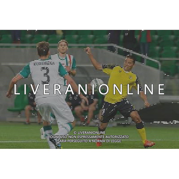 29.08.2013 WROCLAW PILKA NOZNA LIGA EUROPEJSKA EUROPY CZWARTA RUNDA KWALIFIKACYJNA SEZON 2013/2014 FOOTBALL UEFA EUROPA LEAGUE SECOND LEG OF THE FOURTH QUALIFYING ROUND SEASON 2013/2014 WKS SLASK WROCLAW - SEVILLA FC N/Z CARLOS BACCA FOT PAWEL ANDRACHIEWICZ / PRESSFOCUS NEWSPIXPL --- Newspix.pl AG ALDO LIVERANI SAS ONLY ITALY *** Local Caption *** www.newspix.pl mail us: info@newspix.pl call us: 0048 022 23 22 222 --- Polish Picture Agency by Ringier Axel Springer Poland