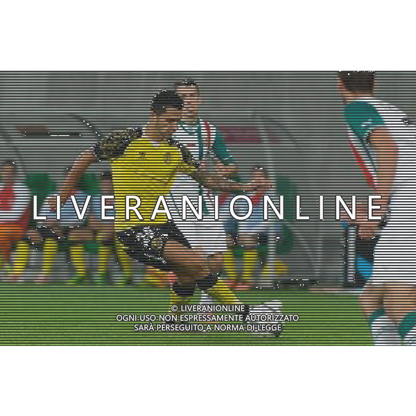 29.08.2013 WROCLAW PILKA NOZNA LIGA EUROPEJSKA EUROPY CZWARTA RUNDA KWALIFIKACYJNA SEZON 2013/2014 FOOTBALL UEFA EUROPA LEAGUE SECOND LEG OF THE FOURTH QUALIFYING ROUND SEASON 2013/2014 WKS SLASK WROCLAW - SEVILLA FC N/Z VICTOR MACHIN FOT PAWEL ANDRACHIEWICZ / PRESSFOCUS NEWSPIXPL --- Newspix.pl AG ALDO LIVERANI SAS ONLY ITALY *** Local Caption *** www.newspix.pl mail us: info@newspix.pl call us: 0048 022 23 22 222 --- Polish Picture Agency by Ringier Axel Springer Poland