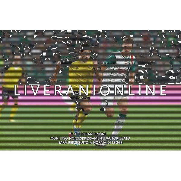 29.08.2013 WROCLAW PILKA NOZNA LIGA EUROPEJSKA EUROPY CZWARTA RUNDA KWALIFIKACYJNA SEZON 2013/2014 FOOTBALL UEFA EUROPA LEAGUE SECOND LEG OF THE FOURTH QUALIFYING ROUND SEASON 2013/2014 WKS SLASK WROCLAW - SEVILLA FC N/Z JAIRO SAMPERIO, ADAM KOKOSZKA FOT PAWEL ANDRACHIEWICZ / PRESSFOCUS NEWSPIXPL --- Newspix.pl AG ALDO LIVERANI SAS ONLY ITALY *** Local Caption *** www.newspix.pl mail us: info@newspix.pl call us: 0048 022 23 22 222 --- Polish Picture Agency by Ringier Axel Springer Poland