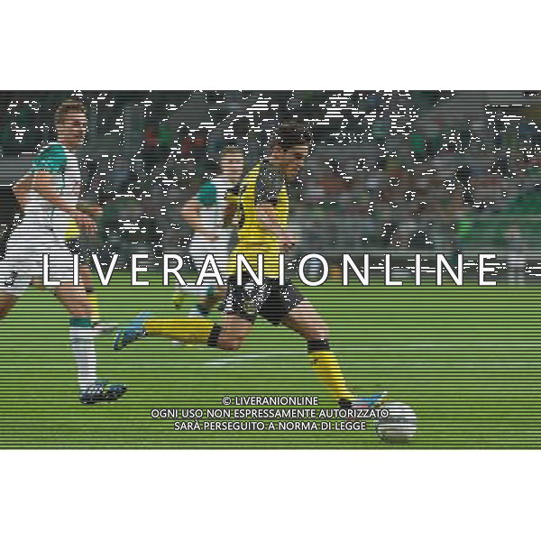 29.08.2013 WROCLAW PILKA NOZNA LIGA EUROPEJSKA EUROPY CZWARTA RUNDA KWALIFIKACYJNA SEZON 2013/2014 FOOTBALL UEFA EUROPA LEAGUE SECOND LEG OF THE FOURTH QUALIFYING ROUND SEASON 2013/2014 WKS SLASK WROCLAW - SEVILLA FC N/Z JAIRO SAMPERIO FOT PAWEL ANDRACHIEWICZ / PRESSFOCUS NEWSPIXPL --- Newspix.pl AG ALDO LIVERANI SAS ONLY ITALY *** Local Caption *** www.newspix.pl mail us: info@newspix.pl call us: 0048 022 23 22 222 --- Polish Picture Agency by Ringier Axel Springer Poland