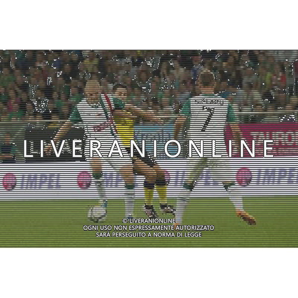 WROCLAW POLSKA 29-08-2013 SEZON 2013/2014 4 RUNDA ELIMINACYJNA LIGA EUROPY WKS SLASK WROCLAW POLSKA vs SEVILLA FC HISZPANIA NZ PRZEMYSLAW KAZMIERCZAK / NR 26 FOT KRYSTYNA PACZKOWSKA/PRZEGLAD SPORTOWY/NEWSPIX.PL SEASON 2013 2014 FOURTH QUALIFYING ROUND LEAGUE EUROPE MATCH WKS SLASK WROCLAW vs SEVILLA FC --- Newspix.pl AG ALDO LIVERANI SAS ONLY ITALY *** Local Caption *** www.newspix.pl mail us: info@newspix.pl call us: 0048 022 23 22 222 --- Polish Picture Agency by Ringier Axel Springer Poland