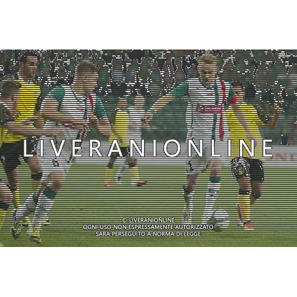 WROCLAW POLSKA 29-08-2013 SEZON 2013/2014 4 RUNDA ELIMINACYJNA LIGA EUROPY WKS SLASK WROCLAW POLSKA vs SEVILLA FC HISZPANIA NZ TOMASZ HOLOTA - SEBASTIAN MILA FOT KRYSTYNA PACZKOWSKA/PRZEGLAD SPORTOWY/NEWSPIX.PL SEASON 2013 2014 FOURTH QUALIFYING ROUND LEAGUE EUROPE MATCH WKS SLASK WROCLAW vs SEVILLA FC --- Newspix.pl AG ALDO LIVERANI SAS ONLY ITALY *** Local Caption *** www.newspix.pl mail us: info@newspix.pl call us: 0048 022 23 22 222 --- Polish Picture Agency by Ringier Axel Springer Poland