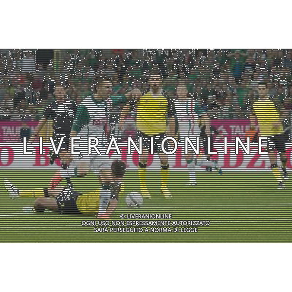 WROCLAW POLSKA 29-08-2013 SEZON 2013/2014 4 RUNDA ELIMINACYJNA LIGA EUROPY WKS SLASK WROCLAW POLSKA vs SEVILLA FC HISZPANIA NZ WALDEMAR SOBOTA FOT KRYSTYNA PACZKOWSKA/PRZEGLAD SPORTOWY/NEWSPIX.PL SEASON 2013 2014 FOURTH QUALIFYING ROUND LEAGUE EUROPE MATCH WKS SLASK WROCLAW vs SEVILLA FC --- Newspix.pl AG ALDO LIVERANI SAS ONLY ITALY *** Local Caption *** www.newspix.pl mail us: info@newspix.pl call us: 0048 022 23 22 222 --- Polish Picture Agency by Ringier Axel Springer Poland