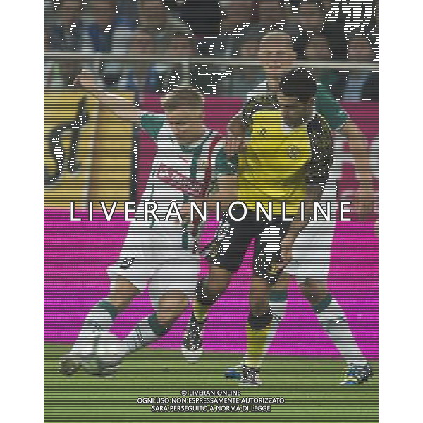 WROCLAW POLSKA 29-08-2013 SEZON 2013/2014 4 RUNDA ELIMINACYJNA LIGA EUROPY WKS SLASK WROCLAW POLSKA vs SEVILLA FC HISZPANIA NZ SYLWESTER PATEJUK - VICTOR MACHIN FOT KRYSTYNA PACZKOWSKA/PRZEGLAD SPORTOWY/NEWSPIX.PL SEASON 2013 2014 FOURTH QUALIFYING ROUND LEAGUE EUROPE MATCH WKS SLASK WROCLAW vs SEVILLA FC --- Newspix.pl AG ALDO LIVERANI SAS ONLY ITALY *** Local Caption *** www.newspix.pl mail us: info@newspix.pl call us: 0048 022 23 22 222 --- Polish Picture Agency by Ringier Axel Springer Poland