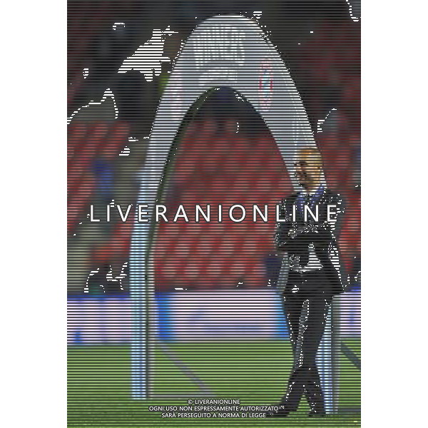 2013.08.30 PRAGA PILKA NOZNA SUPER PUCHAR EUROPY 2013 FOOTBALL UEFA SUPERCUP 2013 FC BAYERN MONACHIUM - FC CHELSEA LONDYN N/Z JOSEP PEP GUARDIOLA (TRENER, HEAD COACH) FOTO LUKASZ LASKOWSKI / PRESSFOCUS NEWSPIXPL --- Newspix.pl AG ALDO LIVERANI SAS ONLY ITALY *** Local Caption *** www.newspix.pl mail us: info@newspix.pl call us: 0048 022 23 22 222 --- Polish Picture Agency by Ringier Axel Springer Poland