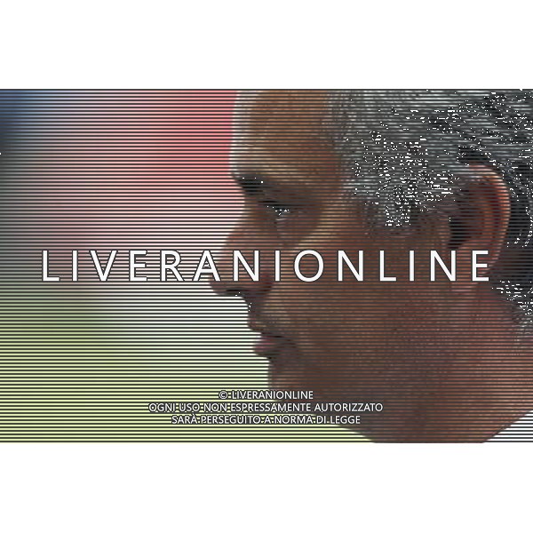 (130830) -- PRAGUE, Aug. 30, 2013 () -- FC Chelsea\'s Portuguese manager Jose Mourinho reacts during a training session of the football club at the Eden Arena in Prague, Czech Republic on August 29, 2013. Chelsea will face Bayern Munich in the UEFA Super Cup match on Friday. (/Zhou Lei) ©photoshot/AGENZIA ALDO LIVERANI SAS - ITALY ONLY - Chelsea vs Bayern Monaco UEFA Supercoppa Europea allo Stadio Eden di Praga 30 agosto 2013