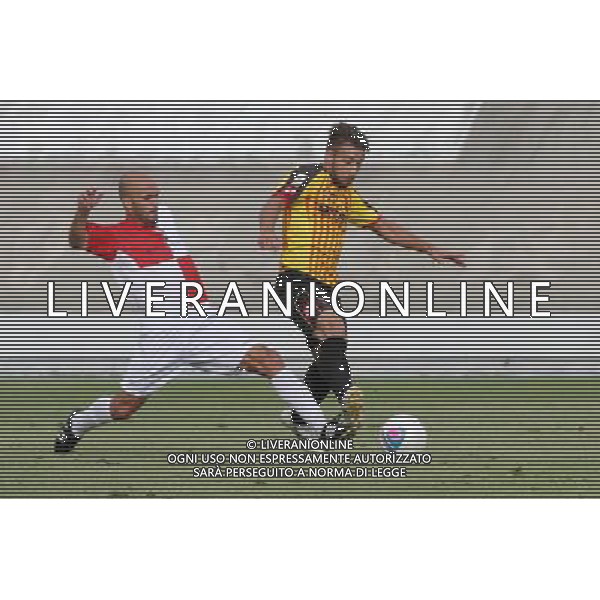 BASSANO - RIMINI CAMPIONATO LEGA PRO 1 SETTEMBRE 2013 NELLA FOTO MARCO BRIGHI E TONINELLI ©GARBUIO/AGENZIA ALDO LIVERANI SAS