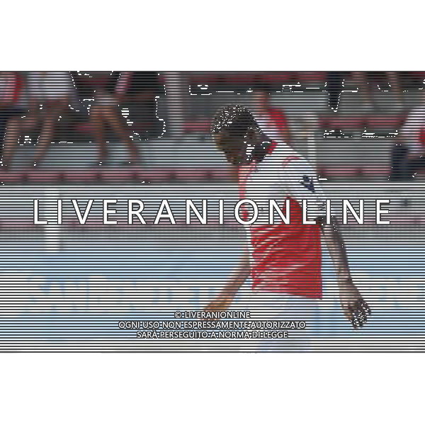 BASSANO - RIMINI CAMPIONATO LEGA PRO 1 SETTEMBRE 2013 NELLA FOTO LA DELUSIONE DI FALL ©GARBUIO/AGENZIA ALDO LIVERANI SAS