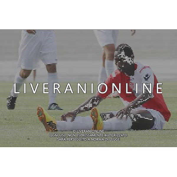 BASSANO - RIMINI CAMPIONATO LEGA PRO 1 SETTEMBRE 2013 NELLA FOTO LA DELUSIONE DI FALL ©GARBUIO/AGENZIA ALDO LIVERANI SAS