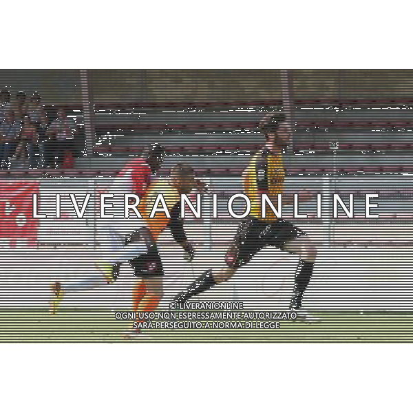 BASSANO - RIMINI CAMPIONATO LEGA PRO 1 SETTEMBRE 2013 NELLA FOTO FALLO DUBBIO SU FALL ©GARBUIO/AGENZIA ALDO LIVERANI SAS