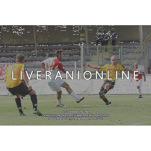 BASSANO - RIMINI CAMPIONATO LEGA PRO 1 SETTEMBRE 2013 NELLA FOTO IL SECONDO GOL DI NICASTRO ©GARBUIO/AGENZIA ALDO LIVERANI SAS