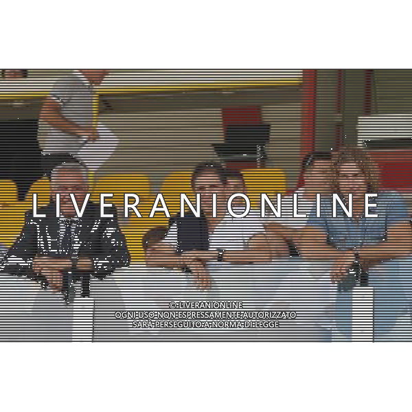 BASSANO - RIMINI CAMPIONATO LEGA PRO 1 SETTEMBRE 2013 NELLA FOTO IL PRESIDENTE AMATI IN TRIBUNA ©GARBUIO/AGENZIA ALDO LIVERANI SAS