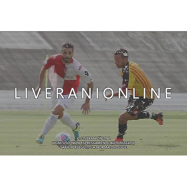 BASSANO - RIMINI CAMPIONATO LEGA PRO 1 SETTEMBRE 2013 NELLA FOTO SPINOSA E PROIETTI ©GARBUIO/AGENZIA ALDO LIVERANI SAS