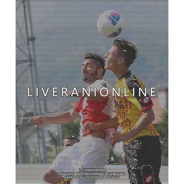 BASSANO - RIMINI CAMPIONATO LEGA PRO 1 SETTEMBRE 2013 NELLA FOTO SPINOSA E STEVANIN ©GARBUIO/AGENZIA ALDO LIVERANI SAS