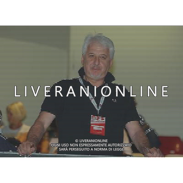 BOLZANO 1 SETTEMBRE 2013 /CAMPIONATO LEGAPRO I^ DIVISIONE 2013-2014 / SUDTIROL VS REGGIANA / NELLA FOTO: IL PRESIDENTE DELLA REGGIANA ALESSANDRO BARILLI / FOTO FRANCESCA SOLI - AGENZIA ALDO LIVERANI SAS