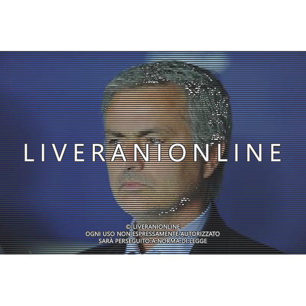 2013.08.30 PRAGA PILKA NOZNA SUPER PUCHAR EUROPY 2013 FOOTBALL UEFA SUPERCUP 2013 FC BAYERN MONACHIUM - FC CHELSEA LONDYN N/Z JOSE MOURINHO (TRENER, HEAD COACH) FOTO LUKASZ LASKOWSKI / PRESSFOCUS NEWSPIXPL --- Newspix.pl AG ALDO LIVERANI SAS ONLY ITALY *** Local Caption *** www.newspix.pl mail us: info@newspix.pl call us: 0048 022 23 22 222 --- Polish Picture Agency by Ringier Axel Springer Poland