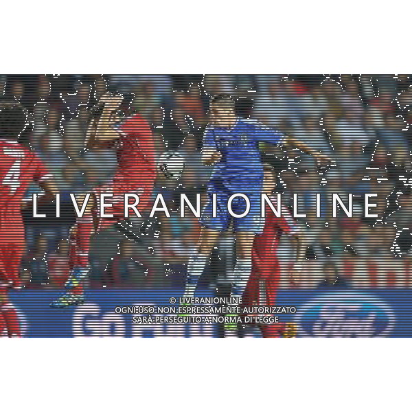 2013.08.30 PRAGA PILKA NOZNA SUPER PUCHAR EUROPY 2013 FOOTBALL UEFA SUPERCUP 2013 FC BAYERN MONACHIUM - FC CHELSEA LONDYN N/Z JAVI MARTINEZ FERNANDO TORRES FOTO LUKASZ LASKOWSKI / PRESSFOCUS NEWSPIXPL --- Newspix.pl AG ALDO LIVERANI SAS ONLY ITALY *** Local Caption *** www.newspix.pl mail us: info@newspix.pl call us: 0048 022 23 22 222 --- Polish Picture Agency by Ringier Axel Springer Poland