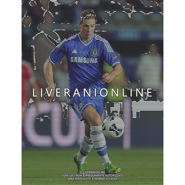 2013.08.30 PRAGA PILKA NOZNA SUPER PUCHAR EUROPY 2013 FOOTBALL UEFA SUPERCUP 2013 FC BAYERN MONACHIUM - FC CHELSEA LONDYN N/Z FERNANDO TORRES FOTO LUKASZ LASKOWSKI / PRESSFOCUS NEWSPIXPL --- Newspix.pl AG ALDO LIVERANI SAS ONLY ITALY *** Local Caption *** www.newspix.pl mail us: info@newspix.pl call us: 0048 022 23 22 222 --- Polish Picture Agency by Ringier Axel Springer Poland