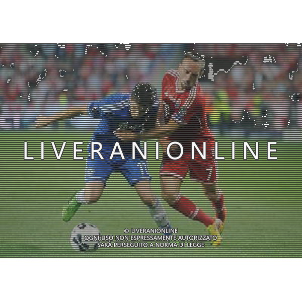 2013.08.30 PRAGA PILKA NOZNA SUPER PUCHAR EUROPY 2013 FOOTBALL UEFA SUPERCUP 2013 FC BAYERN MONACHIUM - FC CHELSEA LONDYN N/Z OSCAR FRANCK RIBERY FOTO LUKASZ LASKOWSKI / PRESSFOCUS NEWSPIXPL --- Newspix.pl AG ALDO LIVERANI SAS ONLY ITALY *** Local Caption *** www.newspix.pl mail us: info@newspix.pl call us: 0048 022 23 22 222 --- Polish Picture Agency by Ringier Axel Springer Poland