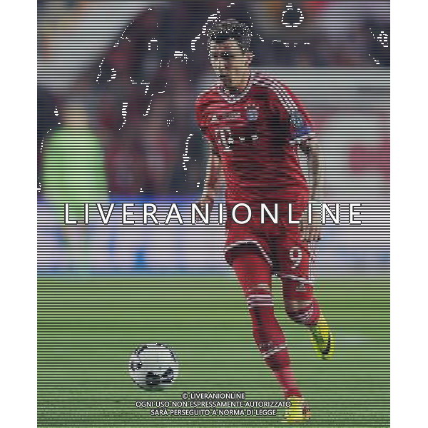 2013.08.30 PRAGA PILKA NOZNA SUPER PUCHAR EUROPY 2013 FOOTBALL UEFA SUPERCUP 2013 FC BAYERN MONACHIUM - FC CHELSEA LONDYN N/Z MARIO MANDZUKIC FOTO LUKASZ LASKOWSKI / PRESSFOCUS NEWSPIXPL --- Newspix.pl AG ALDO LIVERANI SAS ONLY ITALY *** Local Caption *** www.newspix.pl mail us: info@newspix.pl call us: 0048 022 23 22 222 --- Polish Picture Agency by Ringier Axel Springer Poland