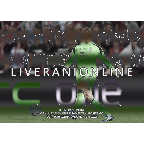 2013.08.30 PRAGA PILKA NOZNA SUPER PUCHAR EUROPY 2013 FOOTBALL UEFA SUPERCUP 2013 FC BAYERN MONACHIUM - FC CHELSEA LONDYN N/Z MANUEL NEUER FOTO LUKASZ LASKOWSKI / PRESSFOCUS NEWSPIXPL --- Newspix.pl AG ALDO LIVERANI SAS ONLY ITALY *** Local Caption *** www.newspix.pl mail us: info@newspix.pl call us: 0048 022 23 22 222 --- Polish Picture Agency by Ringier Axel Springer Poland