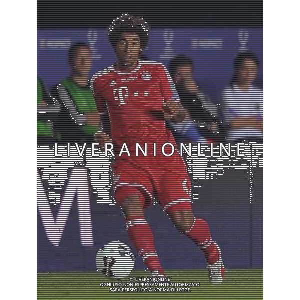 2013.08.30 PRAGA PILKA NOZNA SUPER PUCHAR EUROPY 2013 FOOTBALL UEFA SUPERCUP 2013 FC BAYERN MONACHIUM - FC CHELSEA LONDYN N/Z DANTE FOTO LUKASZ LASKOWSKI / PRESSFOCUS NEWSPIXPL --- Newspix.pl AG ALDO LIVERANI SAS ONLY ITALY *** Local Caption *** www.newspix.pl mail us: info@newspix.pl call us: 0048 022 23 22 222 --- Polish Picture Agency by Ringier Axel Springer Poland