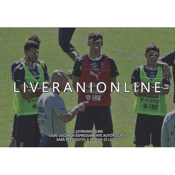 Raduno Nazionale Italiana Firenze - 03.09.2013 Allenamento Nella Foto:gabbiadini-candreva-verratti /Ph.Vitez-Ag. Aldo Liverani