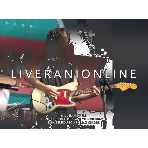  Trinity Jersey CI : The 1975s performing on the main stage at 2013 Jersey Live Festival.Jersey Live is celebrating its 10th anniversary. Date 31/08/2013 ©PHOTOSHOT/AGENZIA ALDO LIVERANI SAS - ITALY ONLY - EDITORIAL USE ONLY