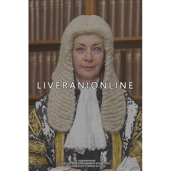 Julia Wendy Macur is sworn in as Rt Hon Lady Justice Macur of the Court of Appeal. Royal Courts of Justice, London ©PHOTOSHOT/AGENZIA ALDO LIVERANI SAS - ITALY ONLY - EDITORIAL USE ONLY