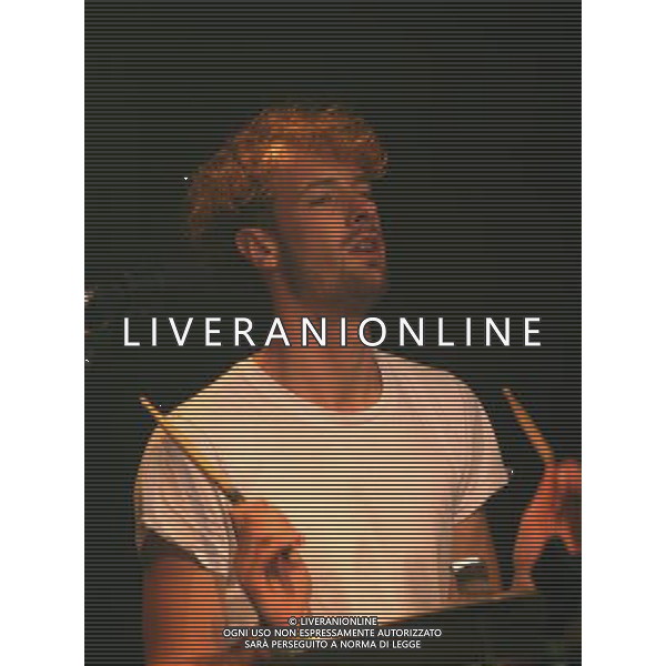 Sheffield based band the Crookes at the Rochdale Feel good festival 31/8/13. Feat Russell Bates pictured (drums), Daniel Hopewell (lead guitar), George Waite (lead guitar), Tom Dakers (lead vocals \' guitar) ©photoshot/AGENZIA ALDO LIVERANI SAS - ITALY ONLY - EDITORIAL USE ONLY