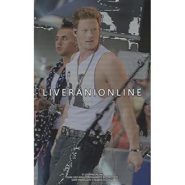 Brian Kelley of Florida Georgia Line performs on NBC\'s \'Today\' Labor Day Concert at the NBC\'s TODAY Show on September 2, 2013 in New York, New York. ©PHOTOSHOT/AGENZIA ALDO LIVERANI SAS - ITALY ONLY - EDITORIAL USE ONLY