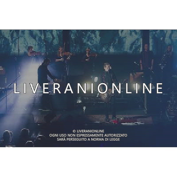 Icelandic Post-Rock band Sigur Ros headline the second night of the iTunes Festival 2013 at The Roundhouse, Chalk Farm/London, England, UK on 2nd September 2013. The band consists of Jv=n vžv=r \'Jv=nsi\' Birgisson (guitar and vocals), Georg Hv=lm (bass) and vgv?st v†var Gunnarsson (drums). ©PHOTOSHOT/AGENZIA ALDO LIVERANI SAS - ITALY ONLY - EDITORIAL USE ONLY