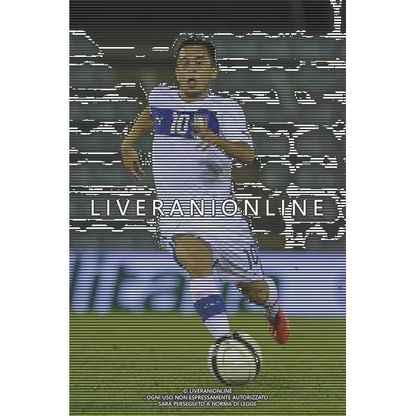 Rieti - 05/09/2013 - Stadio \'Centro d\'Italia\' - Qualificazioni Campionato Europeo Under 21 - Italia vs Belgio - nella foto: Cristian Battocchio /Ph. Fabrizio Corradetti - Ag. Aldo Liverani sas