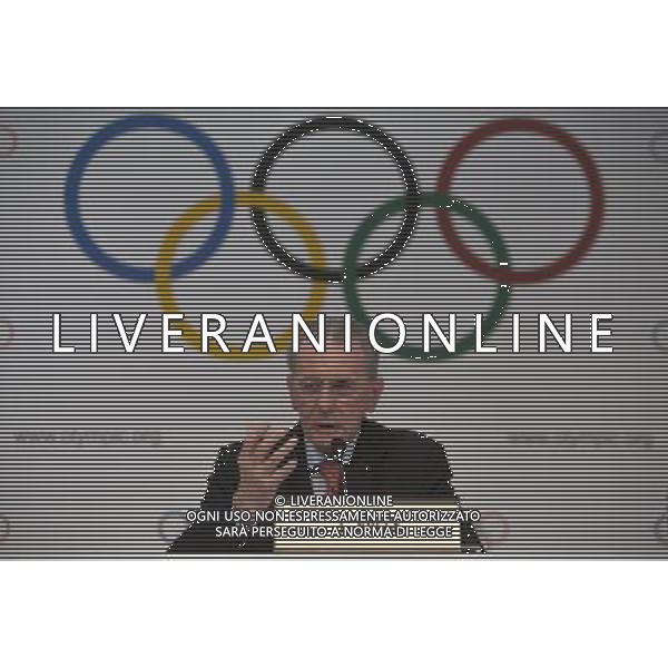 (130905) -- BUENOS AIRES, Sept. 5, 2013 () -- International Olympic Committee (IOC) President Jacques Rogge speaks during a news conference in Buenos Aires, capital of Argentina, Sept. 4, 2013. IOC will elect the host city of the 2020 Summer Olympic Games and a new IOC president at its 125th session, to be held on Sept. 6. (/Martin Zabala) ©photoshot/AGENZIA ALDO LIVERANI SAS - ITALY ONLY - Conferenza stampa del Comitato Olimpico Internazionale (CIO) per eleggere la citta\' che ospitera\' i Giochi olimpici estivi 2020 a Buenos Aires, capitale dell\'Argentina, 4 settembre 2013.