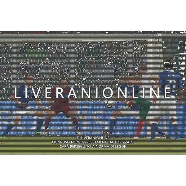 6-9-2013 Palermo : Italia - Bulgaria Qualificazioni Mondiali Calcio 2014 Nella foto: occasione gol Nikolaj Bodurov GIUSEPPE SERGI/AG ALDO LIVERANI SAS 