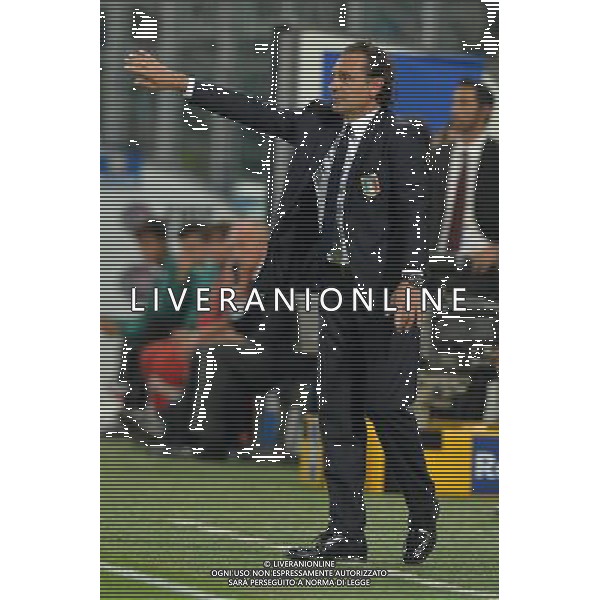 6-9-2013 Palermo : Italia - Bulgaria Qualificazioni Mondiali Calcio 2014 Nella foto: Cesare Prandelli GIUSEPPE SERGI/AG ALDO LIVERANI SAS 