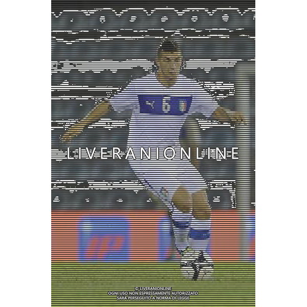 Rieti - 05/09/2013 - Stadio \'Centro d\'Italia\' - Qualificazioni Campionato Europeo Under 21 - Italia vs Belgio - nella foto: Giovanni Di Lorenzo /Ph. Fabrizio Corradetti - Ag. Aldo Liverani sas