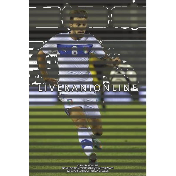 Rieti - 05/09/2013 - Stadio \'Centro d\'Italia\' - Qualificazioni Campionato Europeo Under 21 - Italia vs Belgio - nella foto: Leonardo Davide Gatto /Ph. Fabrizio Corradetti - Ag. Aldo Liverani sas