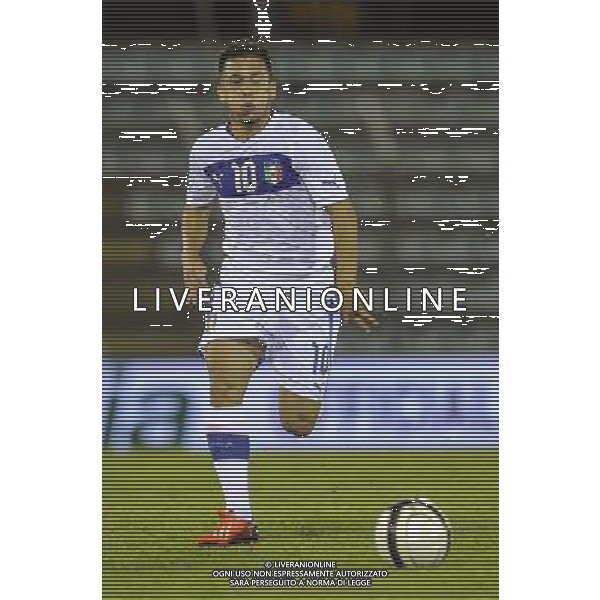 Rieti - 05/09/2013 - Stadio \'Centro d\'Italia\' - Qualificazioni Campionato Europeo Under 21 - Italia vs Belgio - nella foto: Cristian Battocchio /Ph. Fabrizio Corradetti - Ag. Aldo Liverani sas