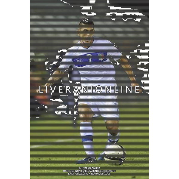 Rieti - 05/09/2013 - Stadio \'Centro d\'Italia\' - Qualificazioni Campionato Europeo Under 21 - Italia vs Belgio - nella foto: Salvatore Andrea Molina /Ph. Fabrizio Corradetti - Ag. Aldo Liverani sas