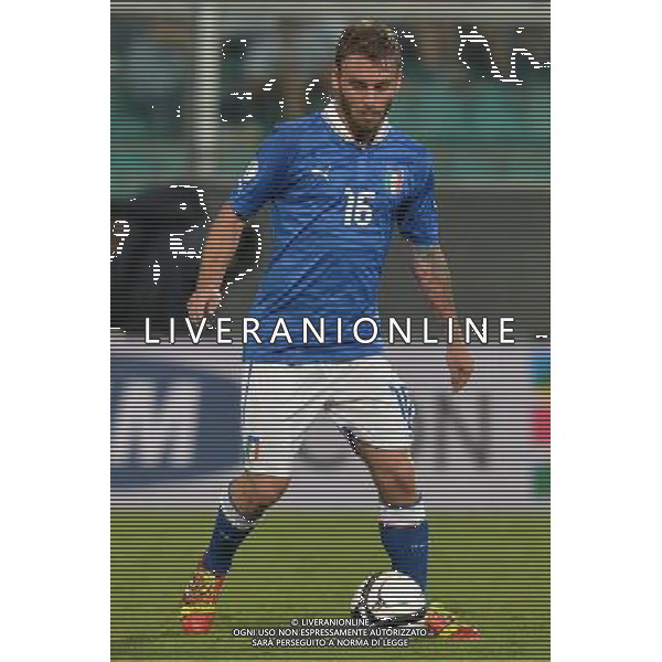 6-9-2013 Palermo : Italia - Bulgaria Qualificazioni Mondiali Calcio 2014 Nella foto: Daniele De Rossi GIUSEPPE SERGI/AG ALDO LIVERANI SAS 