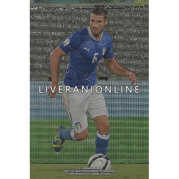 6-9-2013 Palermo : Italia - Bulgaria Qualificazioni Mondiali Calcio 2014 Nella foto: Antonio Candreva GIUSEPPE SERGI/AG ALDO LIVERANI SAS 