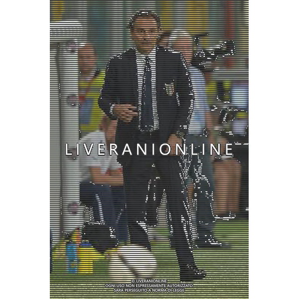 6-9-2013 Palermo : Italia - Bulgaria Qualificazioni Mondiali Calcio 2014 Nella foto: Cesare Prandelli GIUSEPPE SERGI/AG ALDO LIVERANI SAS 