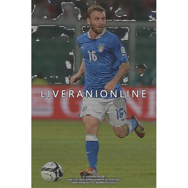 6-9-2013 Palermo : Italia - Bulgaria Qualificazioni Mondiali Calcio 2014 Nella foto: Daniele De Rossi GIUSEPPE SERGI/AG ALDO LIVERANI SAS 